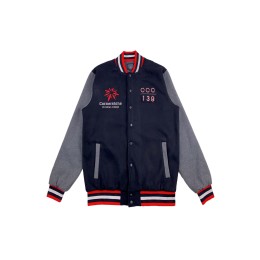 Custom-made baseball jacket with contrasting sleeves, design snap buttons, embroidered LOGO baseball jacket, baseball jacket factory Z588 Custom-made baseball jacket with contrasting sleeves, design snap buttons, embroidered LOGO baseball jacket, baseball jacket factory Z588